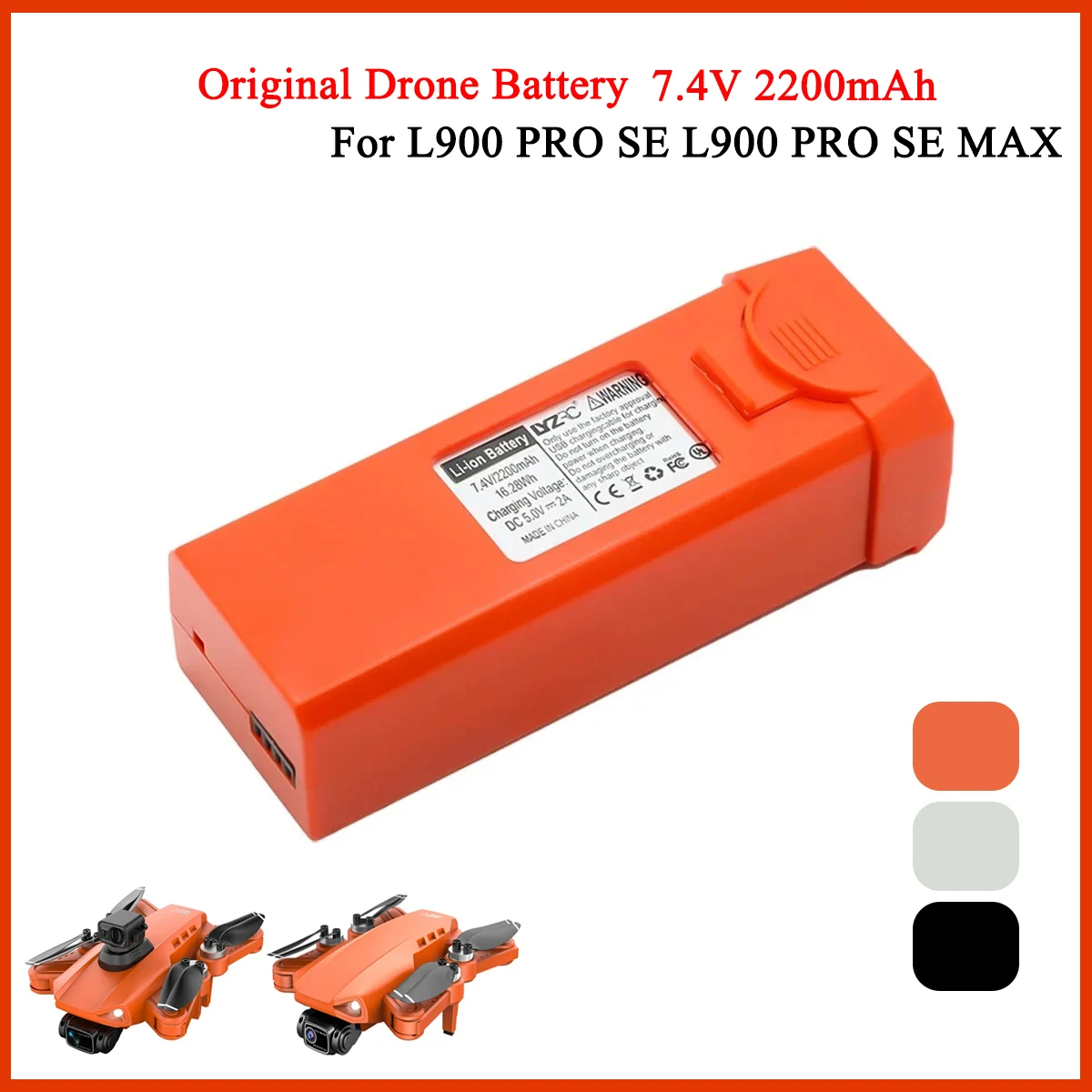 Jjrc Drone X12 - Bateria L900 PRO SE Max Drone