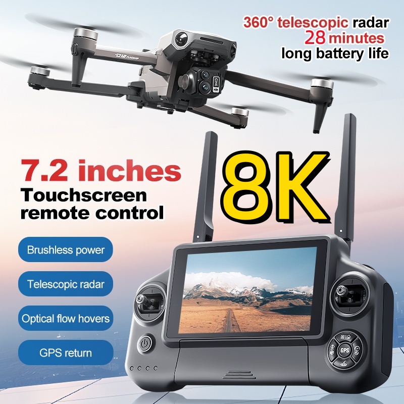 Dron RC z 3-osiowym gimbalem 8 – Drone Gimbal Case recenzja i cena