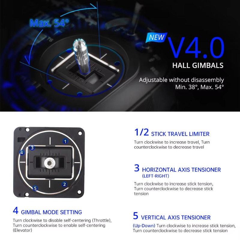 RadioMaster TX16S MKII V4.0 16 – Drone Gimbal Controller recenzja i cena