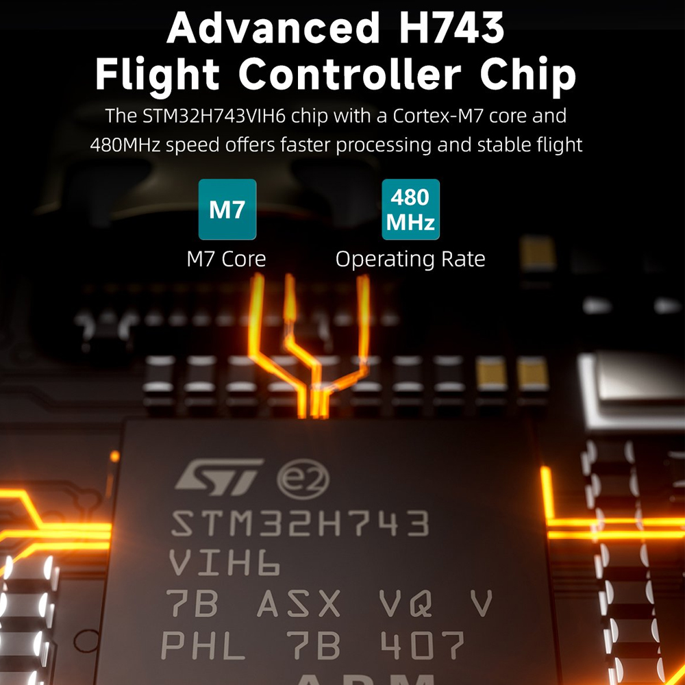 GEPRC TAKER H743 BT 8Bit 80A S – Drone Gimbal Controller recenzja i cena