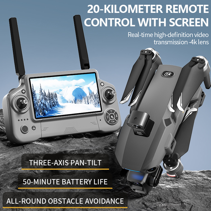 Nowy dron z podwójną kamerą 8K – Drone Gimbal Mount recenzja i cena