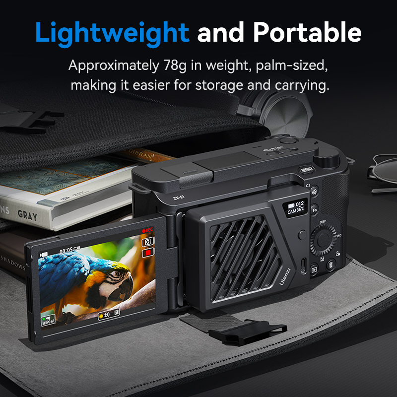 Ulanzi CA25 System chłodzenia  – Canon Camera Eos R8 recenzja i cena