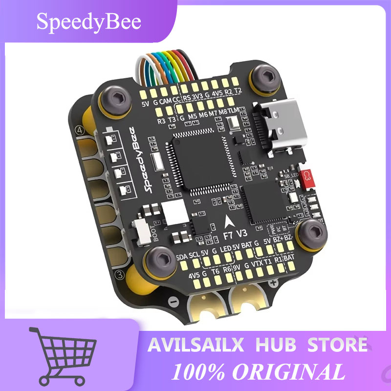 SpeedyBee F7 V3 BL32 50A 30x30 – Betaflight Fc Blheli 32 recenzja i cena