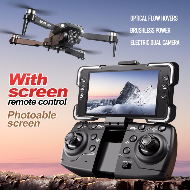 Dron z kamerą M10, pilot zdaln – Drone Gimbal Case recenzja i cena